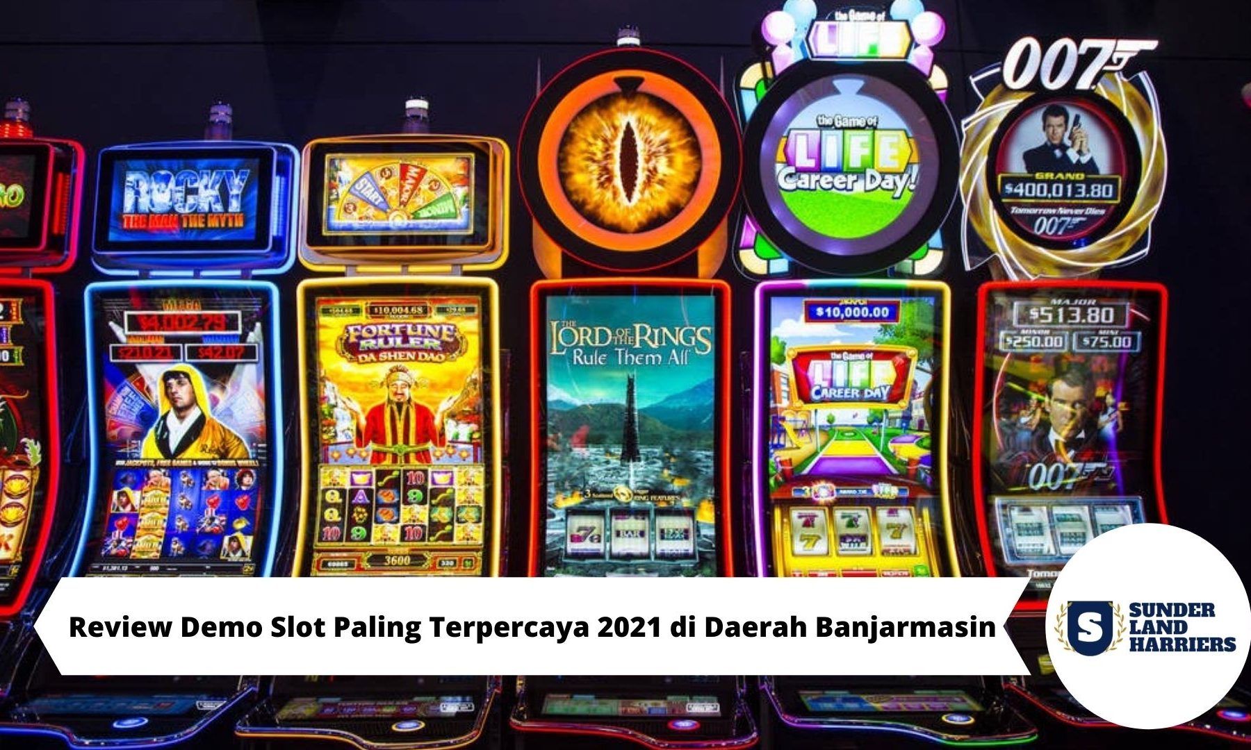 Review Demo Slot Paling Terpercaya 2021 di Daerah Banjarmasin